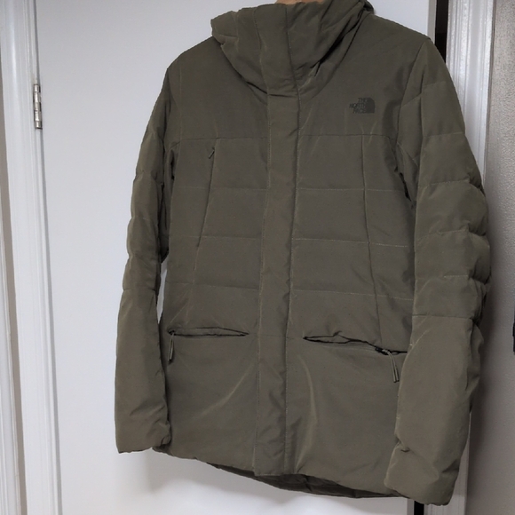 The North Face Jackets & Blazers - The North Face Heavenly Women's Olive Puffer Jacket